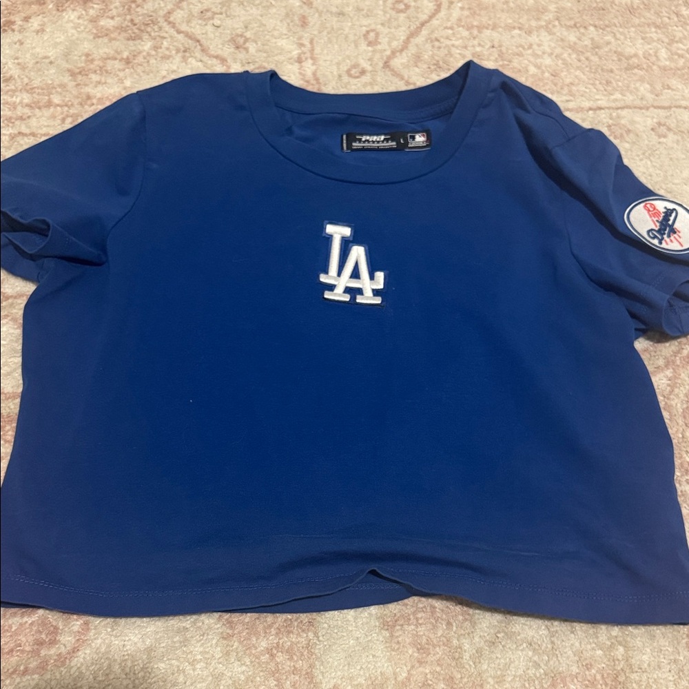 Blue Dodgers shirt